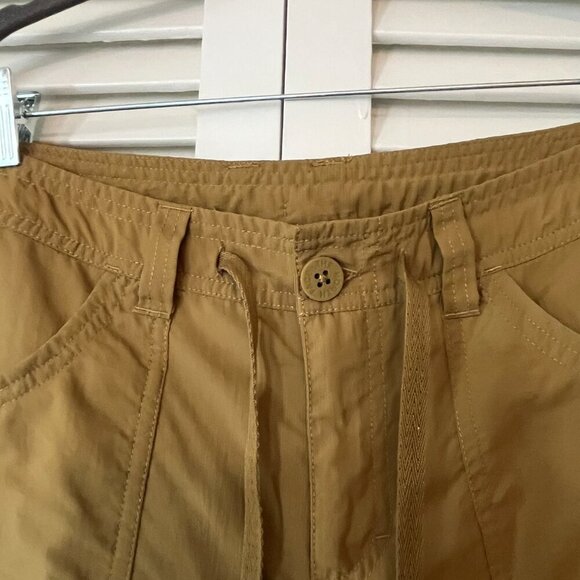 The North Face women's pants 8 nylon tan hiking gorpcore - Picture 6 of 13